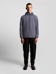 Lyle & Scott Dark Grey Zip Through Hooded Jacket - Image 2 of 7