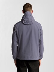 Lyle & Scott Dark Grey Zip Through Hooded Jacket - Image 4 of 7