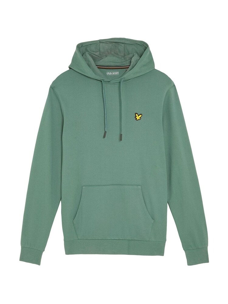 Lyle & Scott Green Fly Fleece Hoodie - Image 5 of 5 Lyle & Scott Green Fly Fleece Hoodie - Image 5 of 5