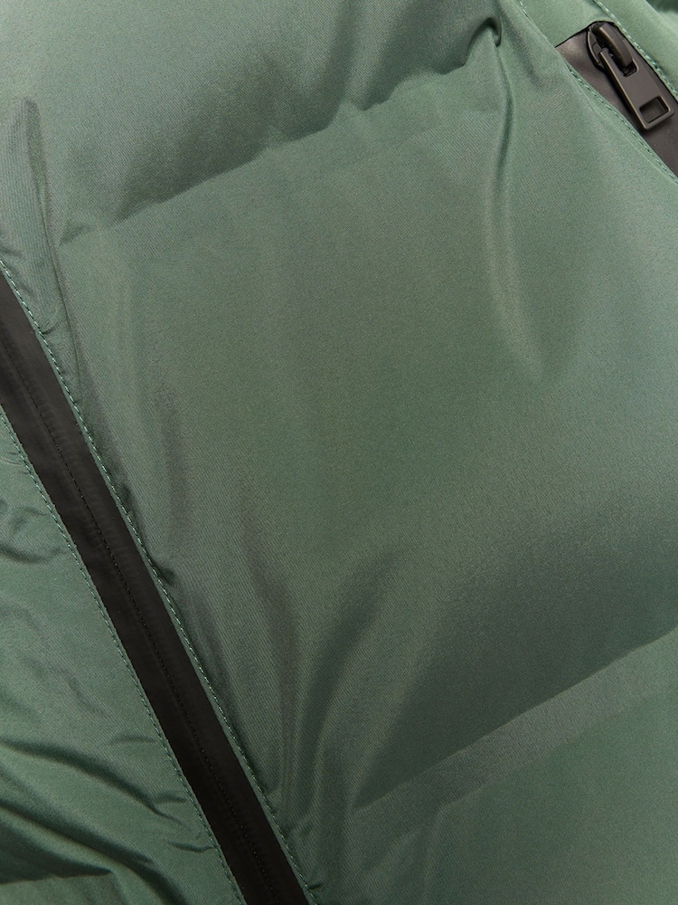 Lyle & Scott Green Welded Puffer Gilet - Image 5 of 5