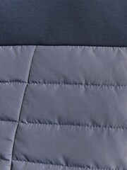 Lyle & Scott Blue Sports Fleece Hybrid Gilet - Image 6 of 7
