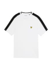 Lyle & Scott White Tape T-Shirt - Image 1 of 1