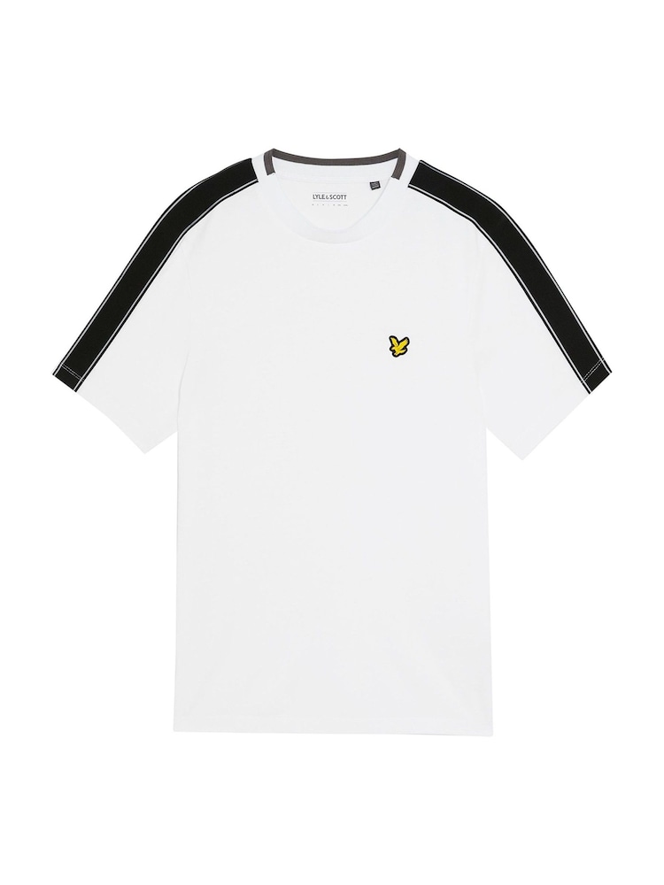 Lyle & Scott White Tape T-Shirt - Image 1 of 1