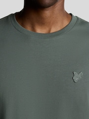Lyle & Scott Green Tonal Eagle T-Shirt - Image 3 of 5