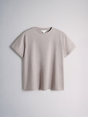 The Set 4 Pack Cotton Short Sleeve Long Leg Pyjama Sets Pink/Taupe Brown/White/Stripe - Image 2 of 7