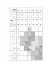 Chantelle Black Soft Stretch Power Plunge Non Wired Support Bra - Image 8 of 8