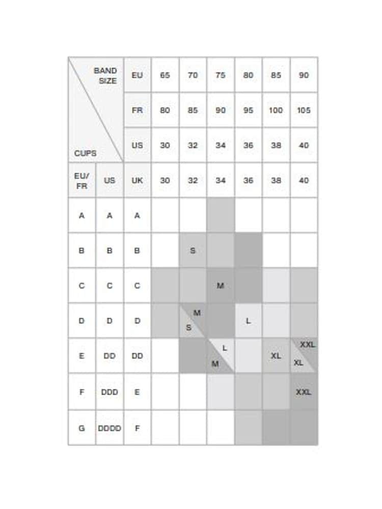 Chantelle Black Soft Stretch Power Plunge Non Wired Support Bra - Image 8 of 8