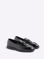 River Island Gum Sole Patent Tassle Loafers - صورة 2 من 5