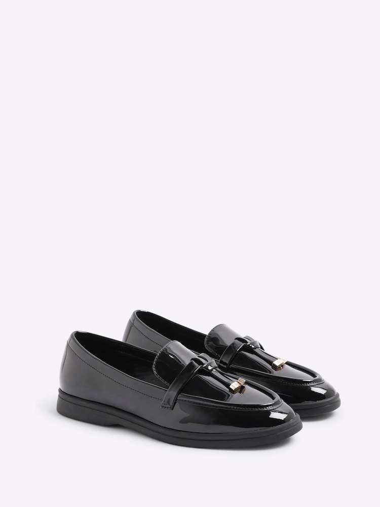 River Island Gum Sole Patent Tassle Loafers - صورة 2 من 5 River Island Gum Sole Patent Tassle Loafers - صورة 2 من 5