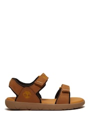 Timberland Yellow Perkins Row Backstrap Sandal - Image 1 of 8