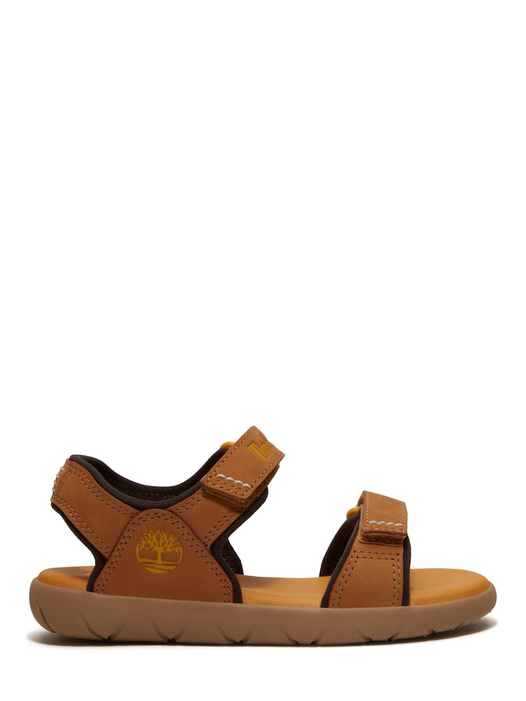 Timberland Yellow Perkins Row Backstrap Sandal - Image 1 of 8