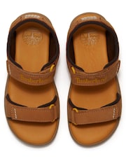 Timberland Yellow Perkins Row Backstrap Sandal - Image 7 of 8