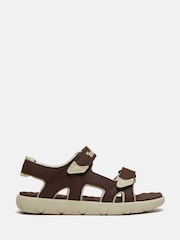 Timberland Brown Row Sandals - Image 2 of 8