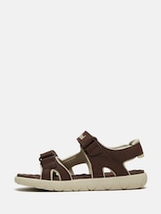 Timberland Brown Row Sandals - Image 6 of 8