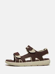 Timberland Brown Row Sandals - Image 7 of 8