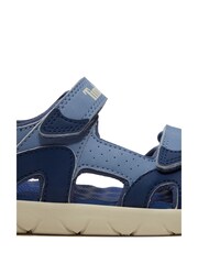 Timberland Blue Perkins Row Backstrap Sandals - Image 7 of 9