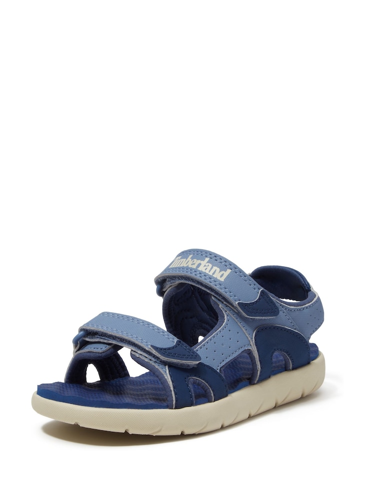 Timberland Blue Perkins Row Backstrap Sandals - Image 9 of 9