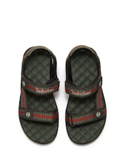 Timberland Green Perkins Row Backstrap Sandal - Image 5 of 7