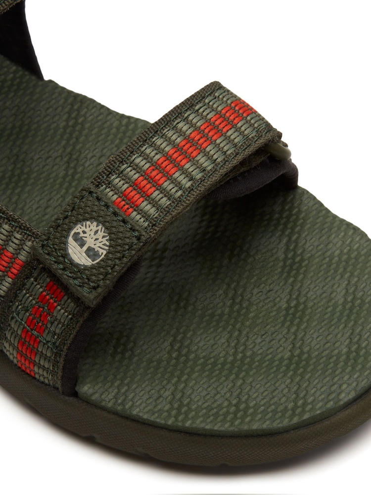 Timberland Green Perkins Row Backstrap Sandal - Image 7 of 7 Timberland Green Perkins Row Backstrap Sandal - Image 7 of 7