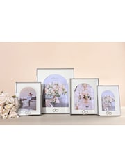 Widdop Silver Amore Box Arch Photo Frame with Rings 6" x 8 - Image 5 of 5