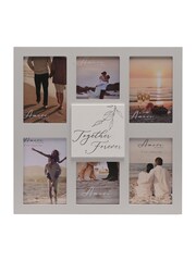 Widdop Grey Amore Multi Aperture Photo Frame Forever - Image 1 of 4