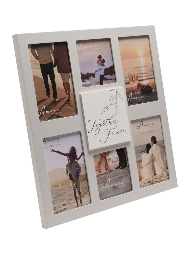 Widdop Grey Amore Multi Aperture Photo Frame Forever - Image 2 of 4 Widdop Grey Amore Multi Aperture Photo Frame Forever - Image 2 of 4