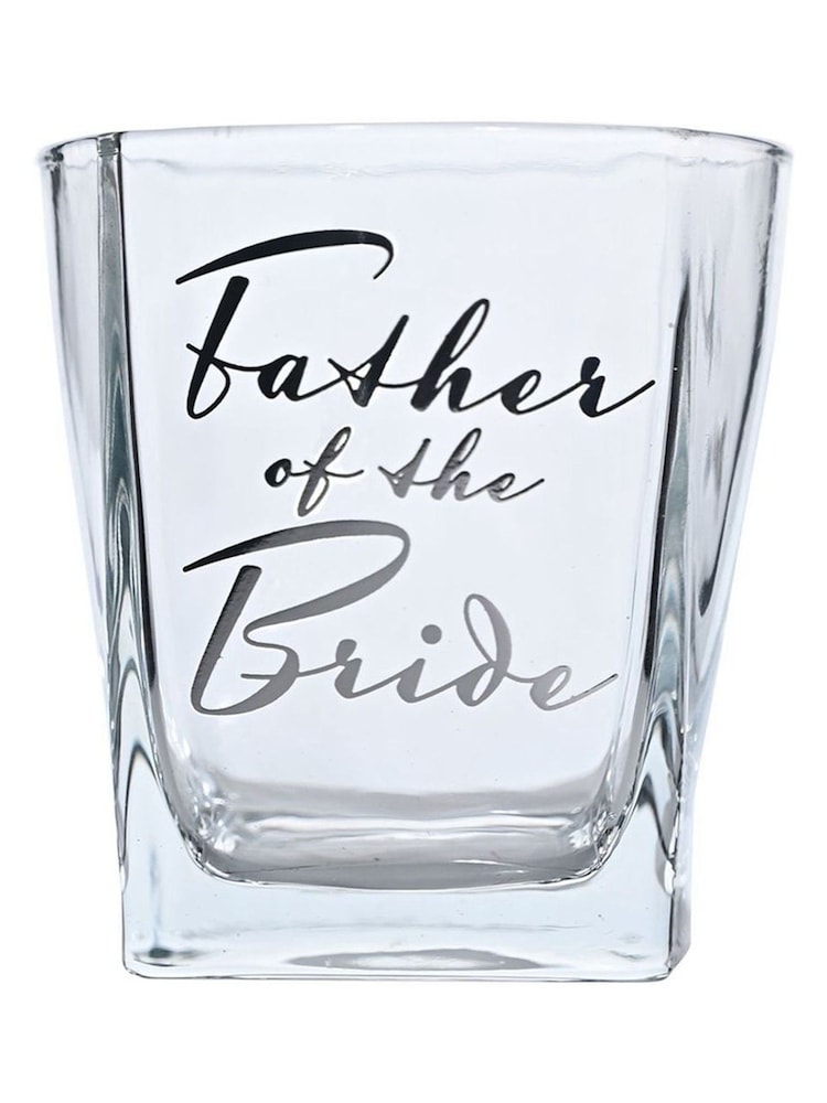 Widdop Clear Amore Whisky Glass and Coasters Set Father of the Bride - Image 2 of 4 Widdop Clear Amore Whisky Glass and Coasters Set Father of the Bride - Image 2 of 4