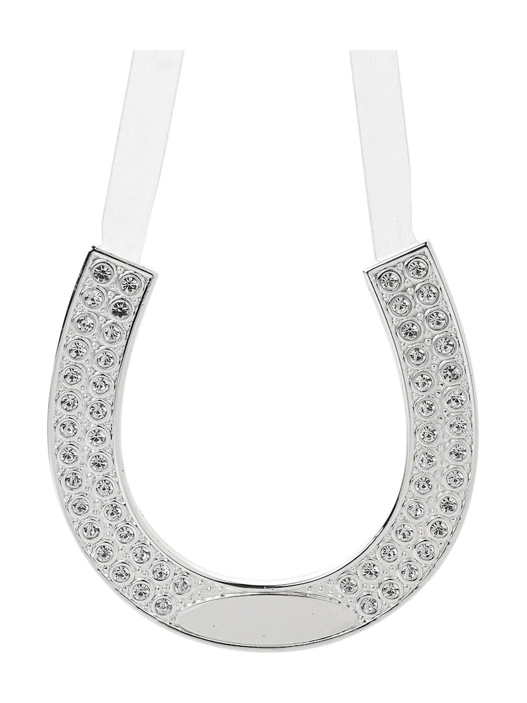 Widdop Silver Amore Horse Shoe with Engraving Plate - Image 1 of 3