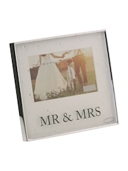 Widdop Silver Plated Amore Box Frame with Crystals 6 x 4 Mrs - Image 2 of 6