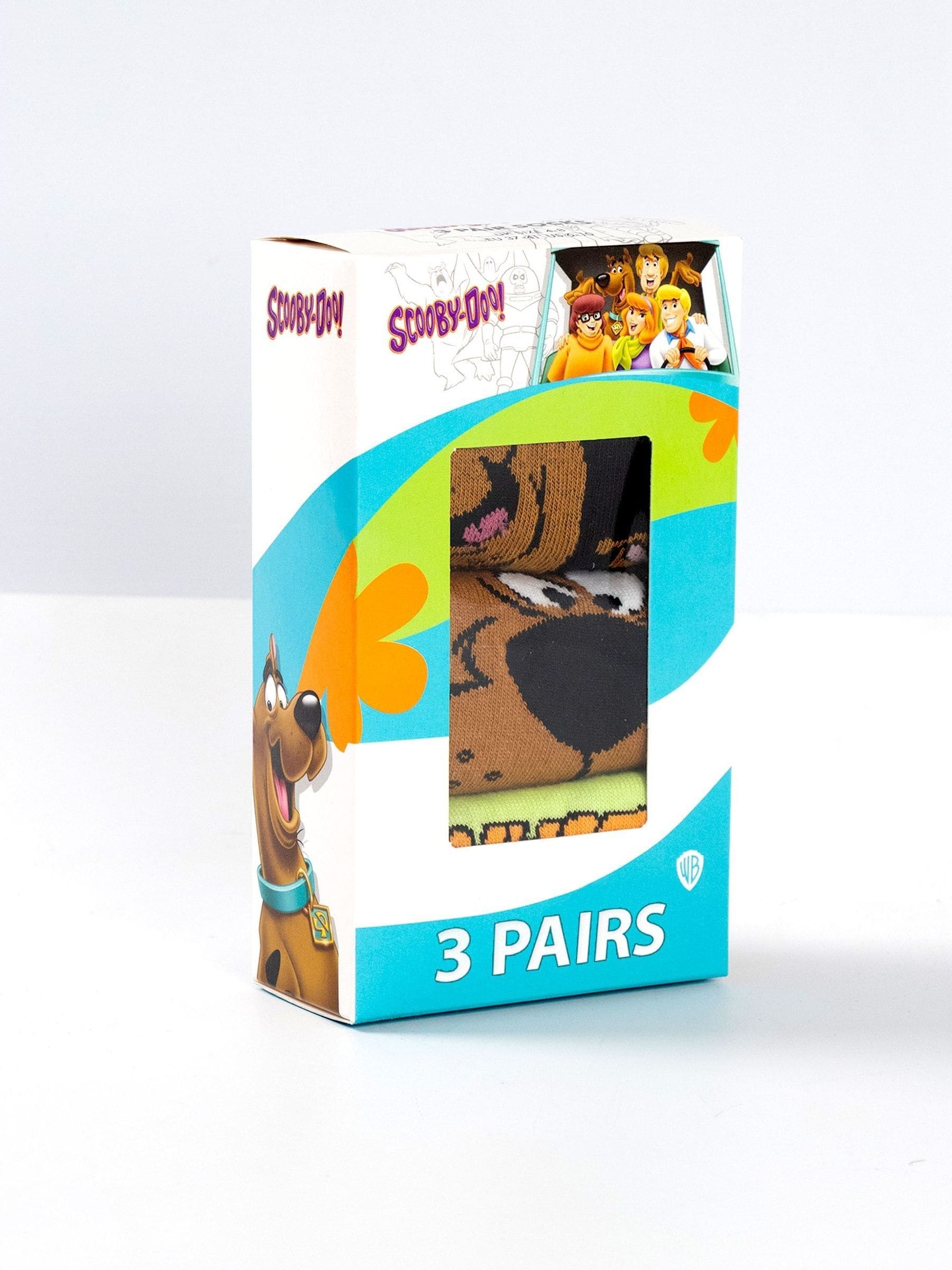 B&Q -  Scooby Doo Unisex Multicoloured Character Calf Socks Set Of 3 (7-11 Uk) - Image 4