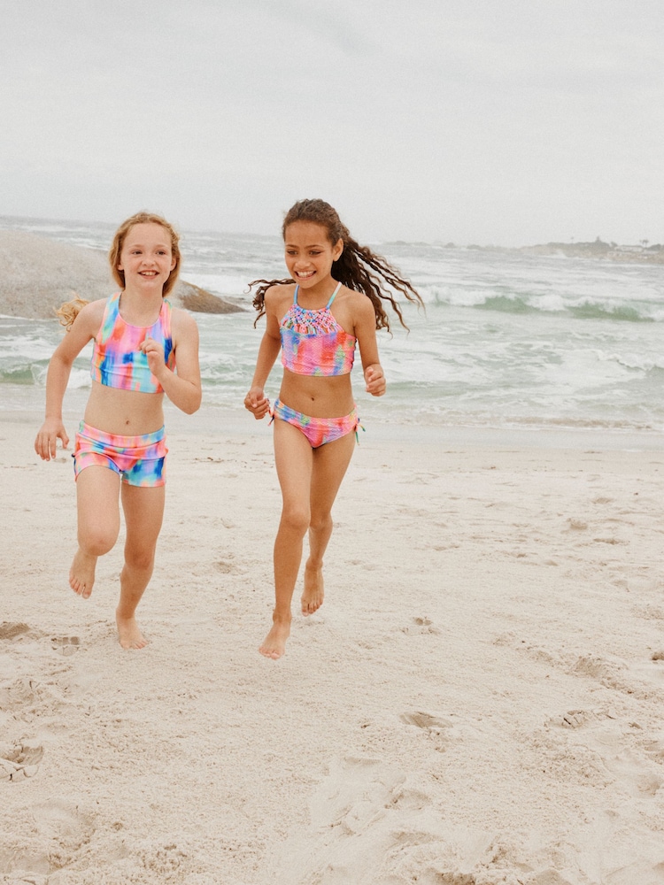 Teñido anudado arcoíris - Short Bikini (3-16yrs) - Imagen 4 de 4