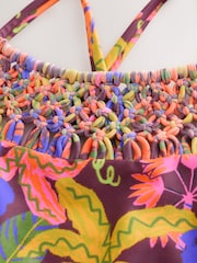 Orange Tropical Macrame Bikini (3-16yrs) - Image 11 of 11