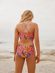 Orange Tropical Macrame Bikini (3-16yrs) - Image 6 of 11