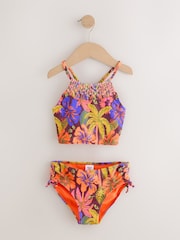 Orange Tropical Macrame Bikini (3-16yrs) - Image 8 of 11