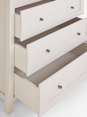 Chalk Malvern Statement Oak Effect 5 Door, 5 Drawer Wardrobe - Image 11 of 13