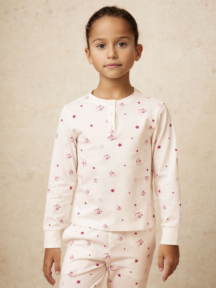 Reiss Ivory Tess Top & Joggers Set - Image 1 of 5