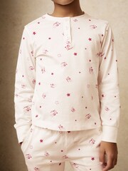 Reiss Ivory Tess Top & Joggers Set - Image 4 of 5