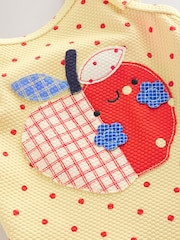 Yellow Apple Polka Dot Frill Swimsuit (3mths-7yrs) - Image 3 of 5