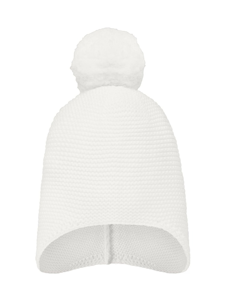 Emile Et Rose Kenton Knitted Hat With Ear Flaps & Pom-Pom - Image 2 of 3 Emile Et Rose Kenton Knitted Hat With Ear Flaps & Pom-Pom - Image 2 of 3