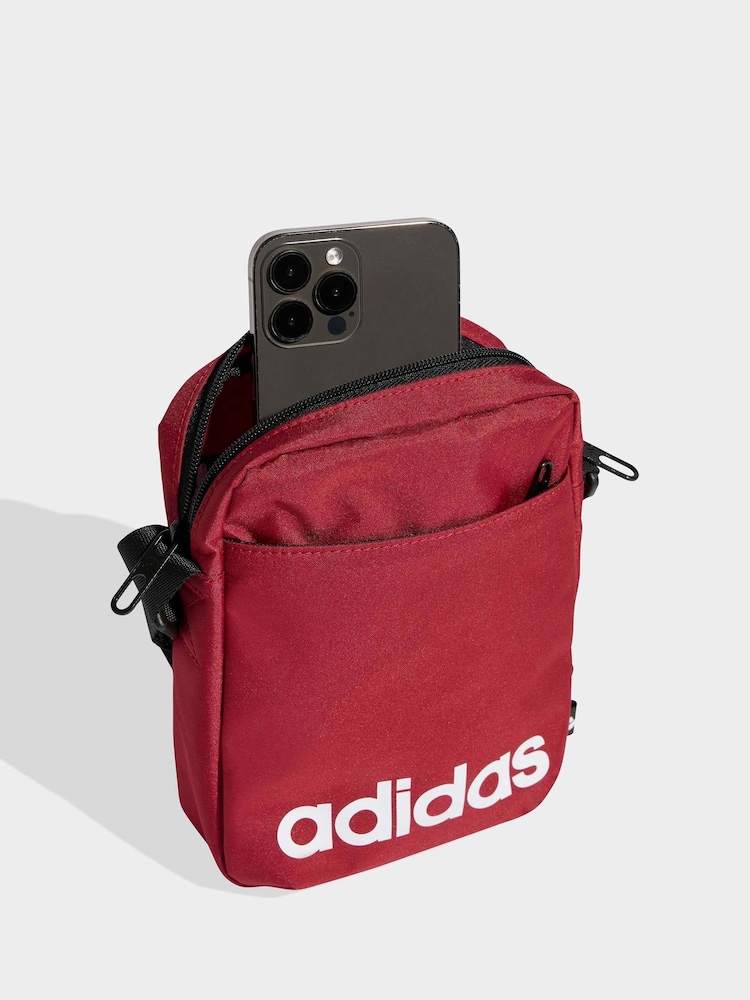 Rojo - Bolsa Linear ORG de adidas - Imagen 2 de 5
