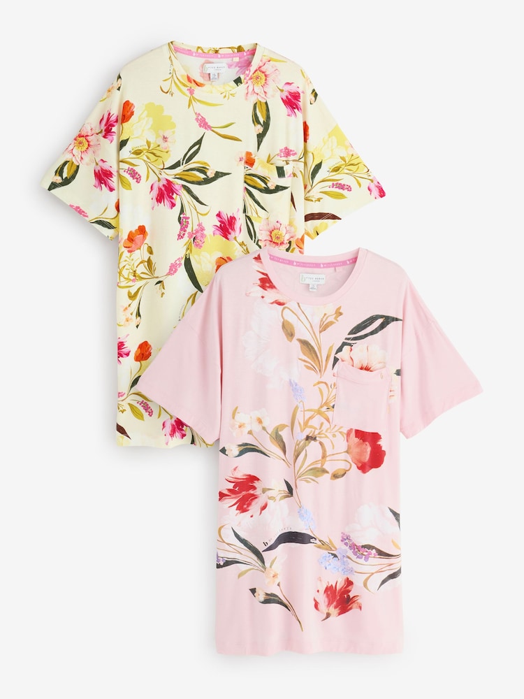 B by Ted Baker Viscose Nighties 2 Pack - صورة 1 من 7
