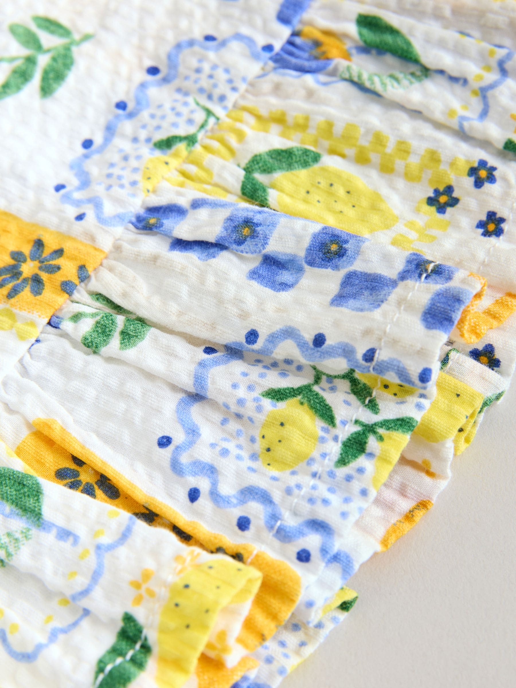 Buy Yellow Lemon Baby Woven Top and Trousers Set 2 Piece (0mths
