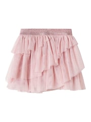 Name It Purple Tulle Ruffle Sparkle Skirt - Image 2 of 4