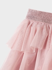Name It Purple Tulle Ruffle Sparkle Skirt - Image 4 of 4