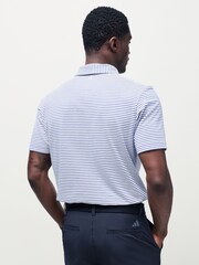 Peter Millar Grey Albatros Cotton Blend Golf Polo Shirt - Image 3 of 6