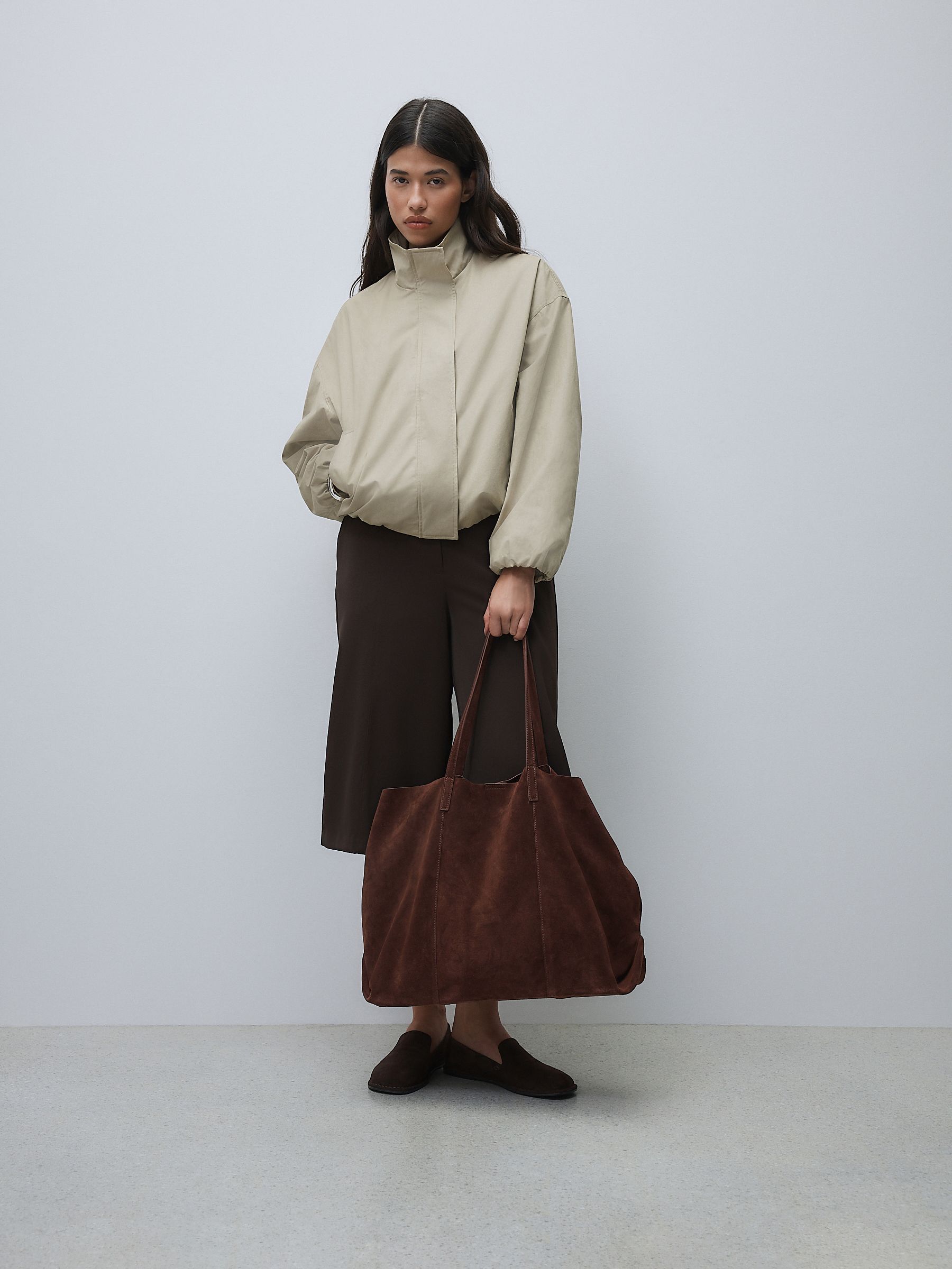 チー Suede Flap Shoulder chocolate brown Buy Chocolate Brown N. Premium Suede Large Shoulder Bag from Next USA