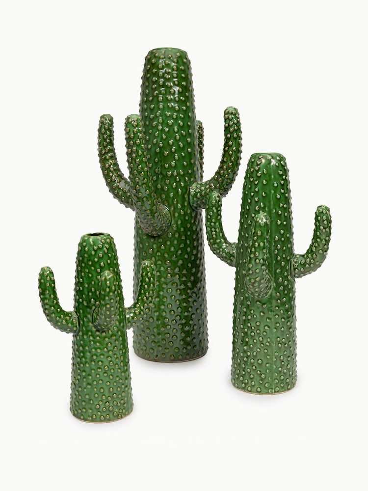 Serax Green Urban Jungle Cactus Vase - Image 3 of 3 Serax Green Urban Jungle Cactus Vase - Image 3 of 3