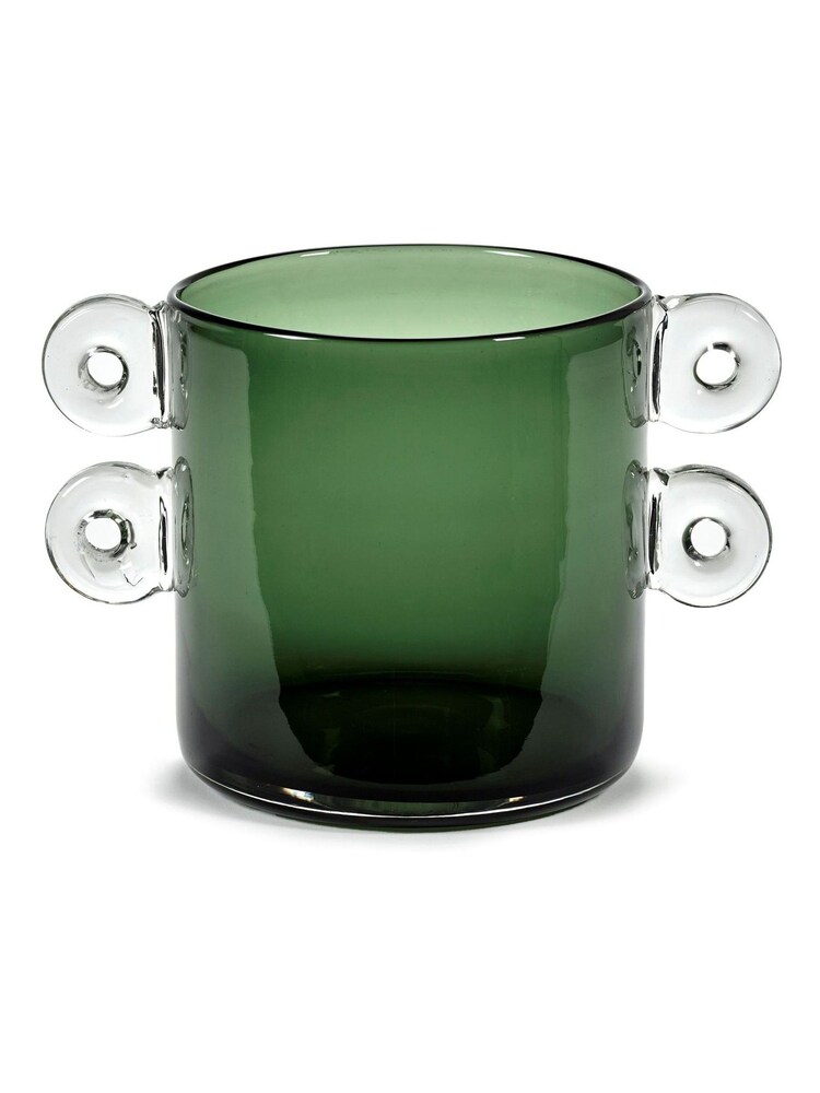 Serax Green Wind and Fire Vase - Image 2 of 5