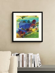 Artko Black Home Field By Debbie Lush Framed Art - Image 1 of 3