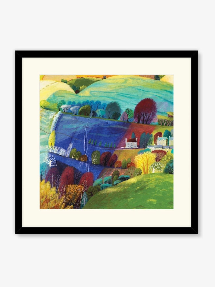 Artko Black Home Field By Debbie Lush Framed Art - Image 2 of 3